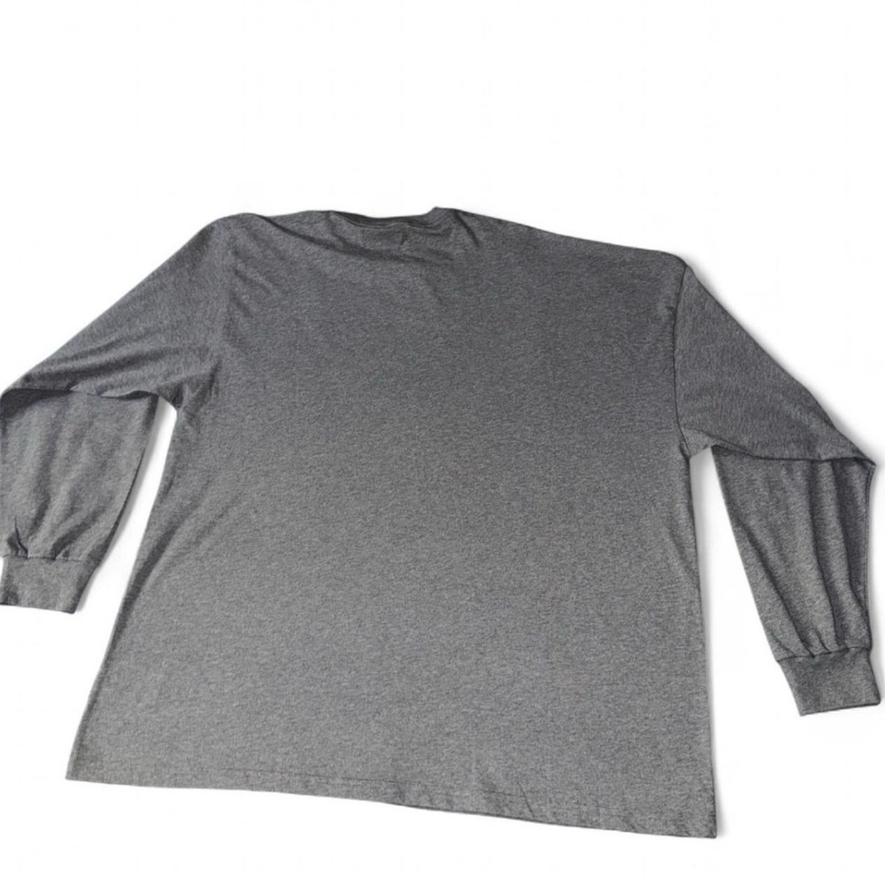 Magliano “I Suffer” gray long-sleeved asymmetrical t-shirt - Picture 3 of 7
